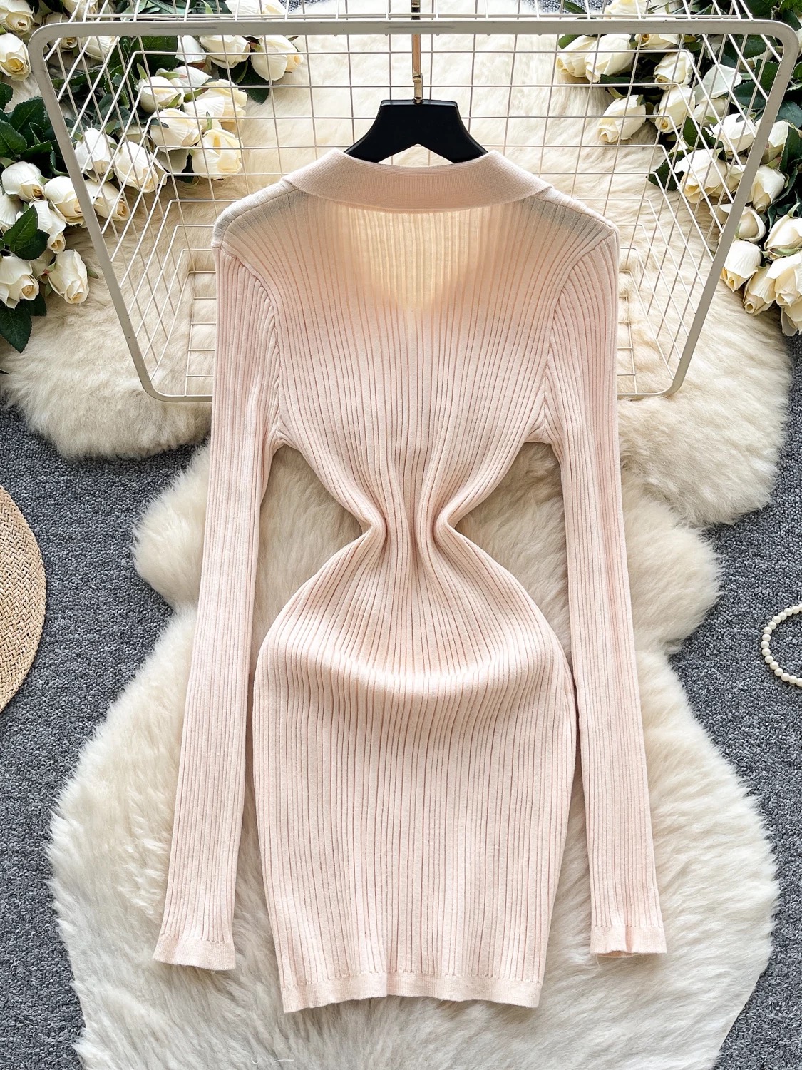 Obsessed with me knitted dress KBC328 images